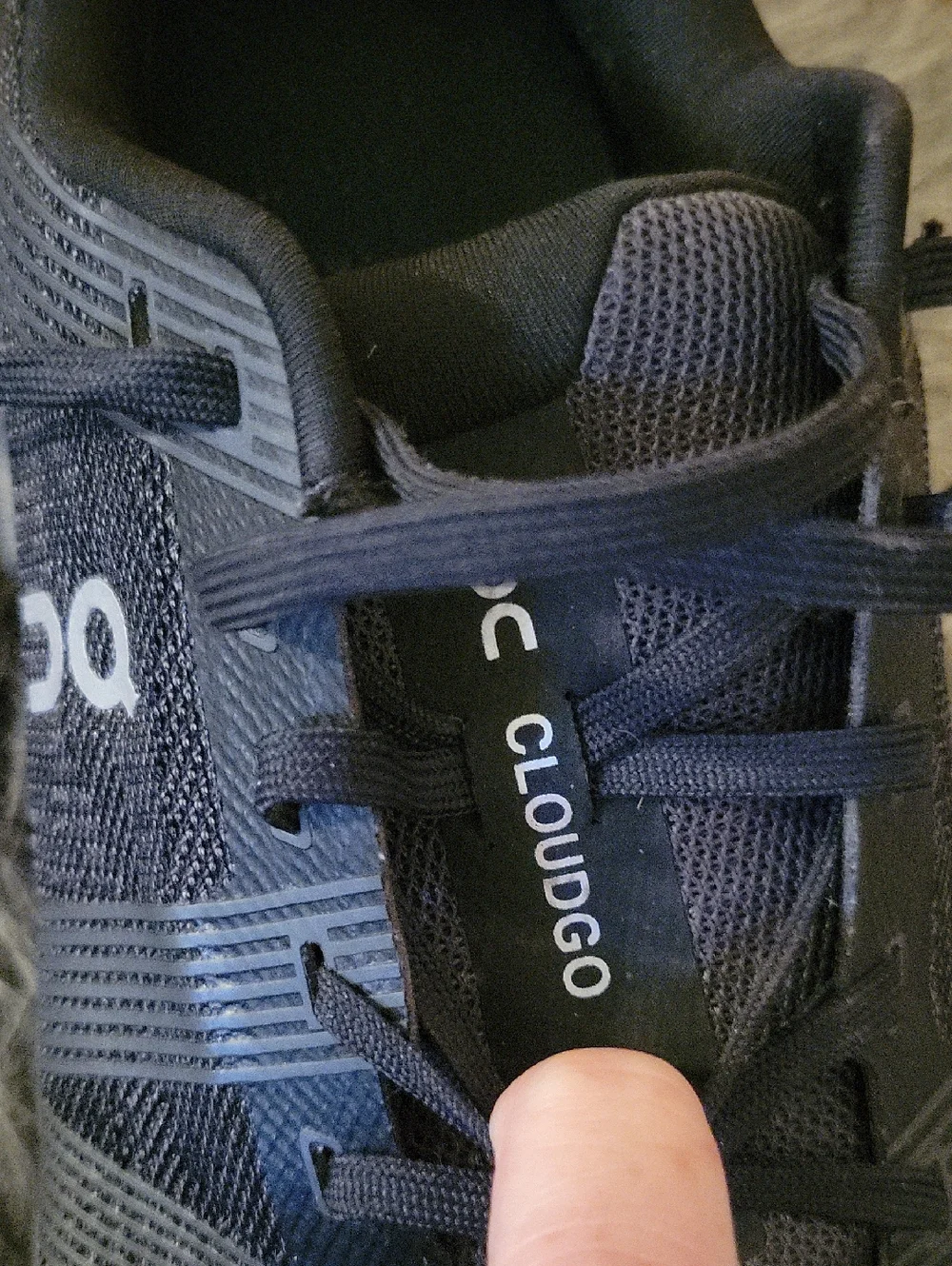 On Cloudgo Wide Women's Running Shoes - Black Eclipse - Size 9.5